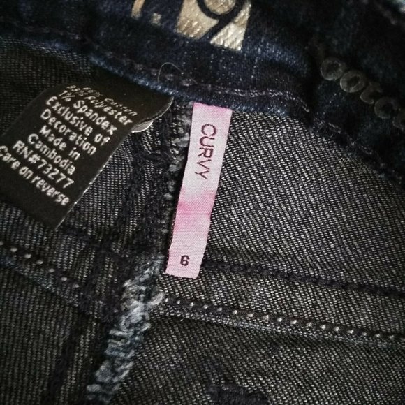 Apt. 9 BootCut Curvy Fit Jeans Size 6 L33 - Picture 8 of 8